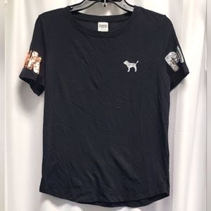 NWOT PINK VICTORIA'S SECRET TSHIRT SIZE SMALL